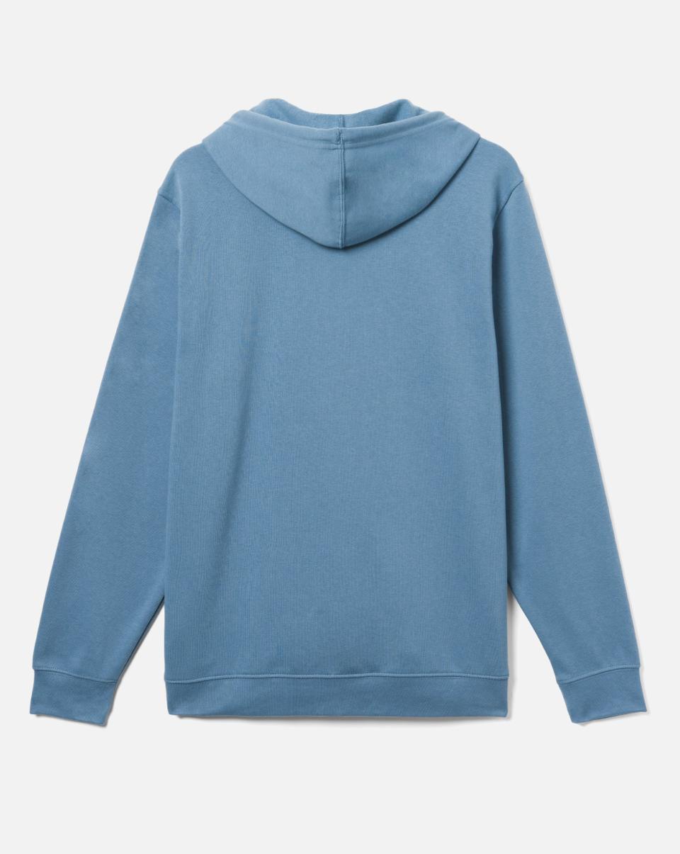 Men Hurley Medium Blue Logo Shop Buy One And Only Fleece Pullover Hoodie - 1