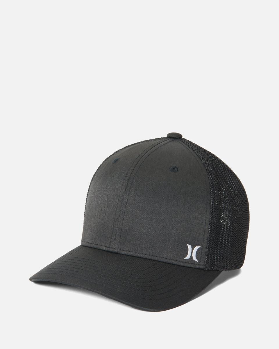 Men Mini Icon Mesh Hat Black Distinct Logo Shop Hurley