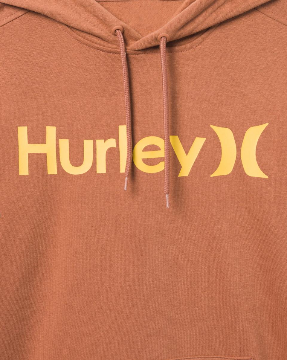 Versatile One And Only Fleece Pullover Hoodie Logo Shop Zion Rust Men Hurley - 2