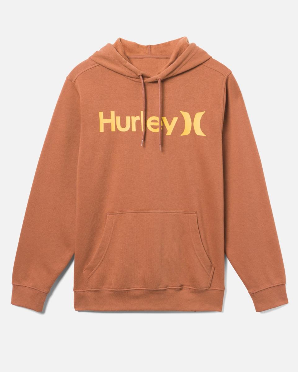 Versatile One And Only Fleece Pullover Hoodie Logo Shop Zion Rust Men Hurley