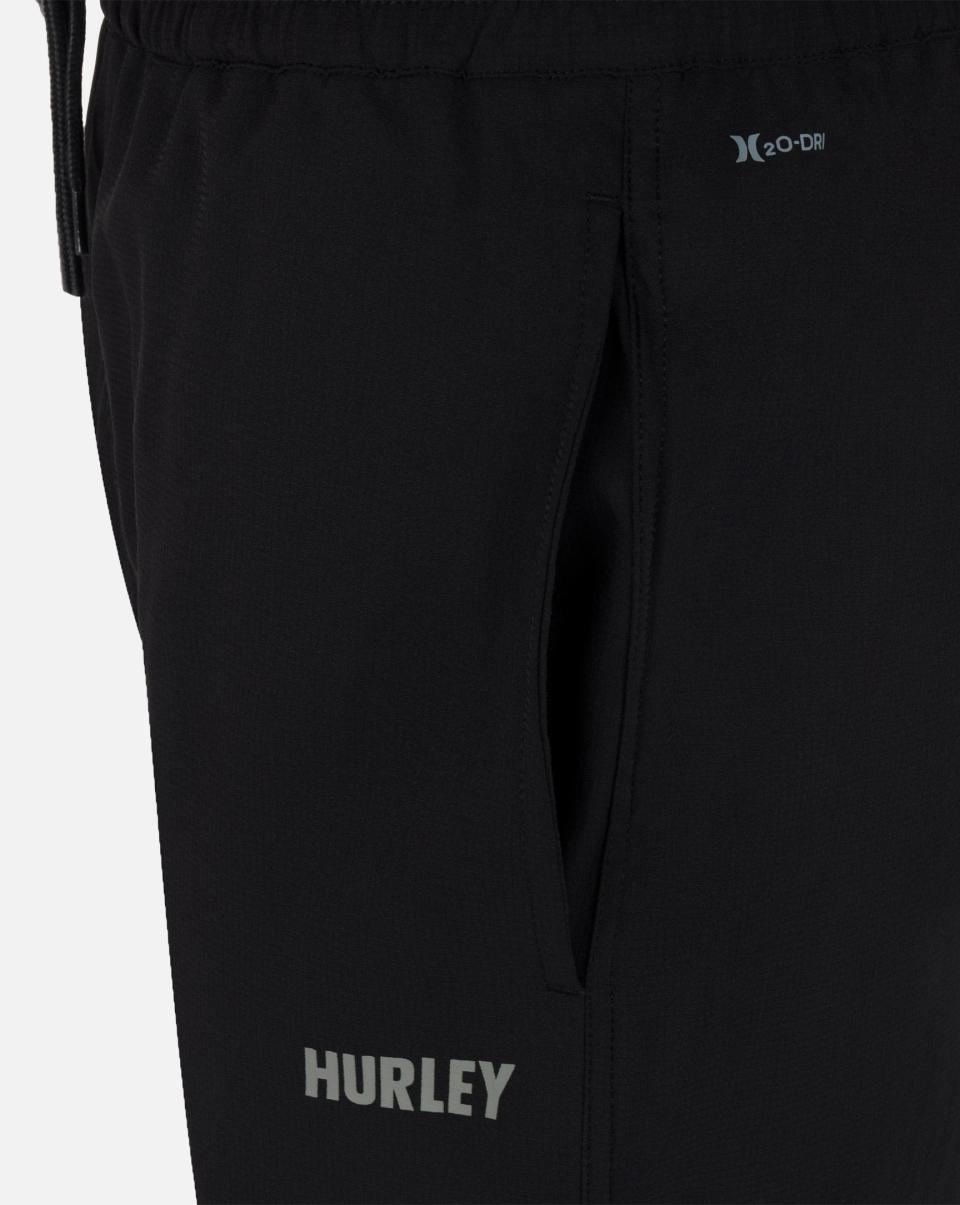 Men Dri Outsider Trek Jogger Personalized Black Hurley Shorts & Pants - 2