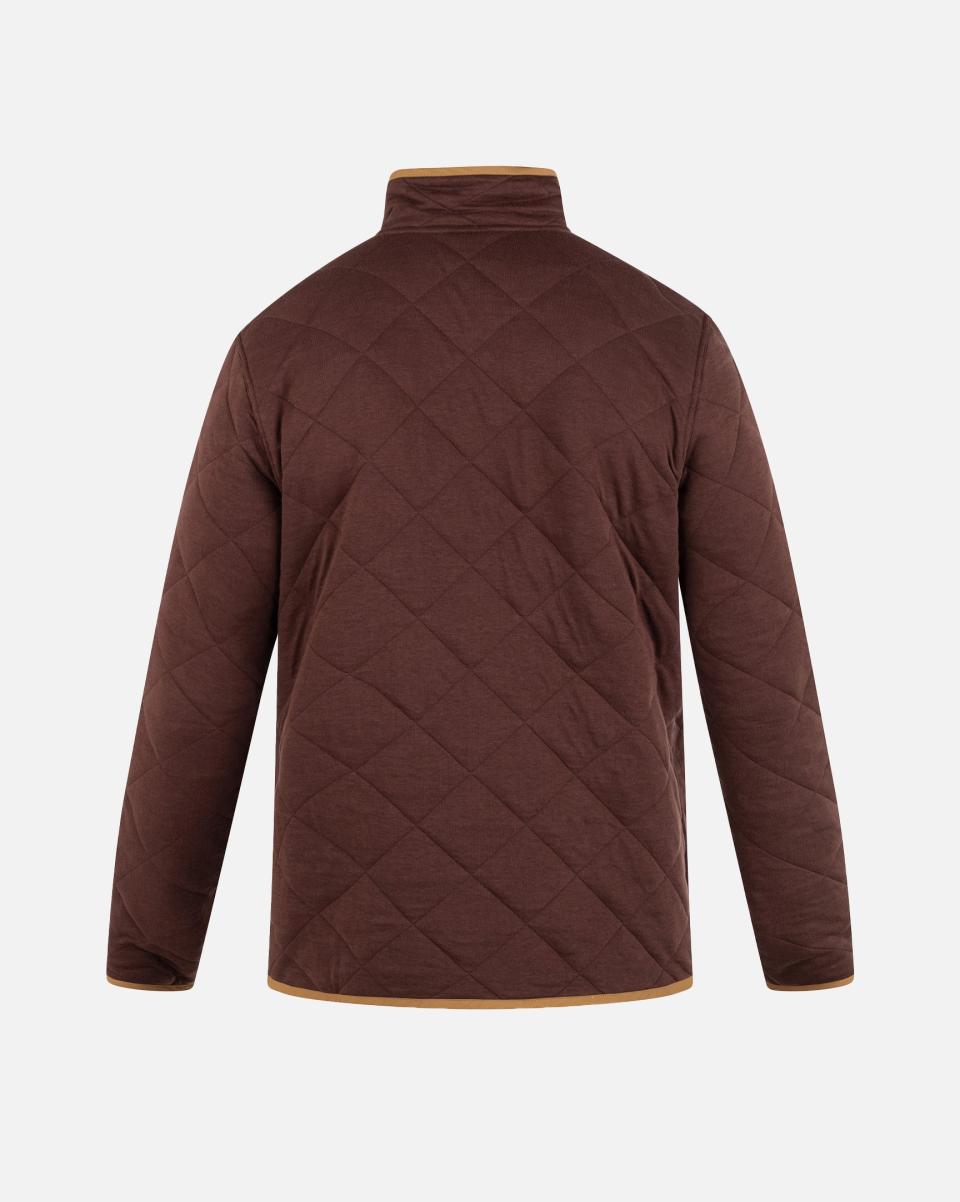 Middleton Quilted 1/4 Snap Fleece Exclusive Offer Men Tshirts & Tops Hurley Espresso - 1