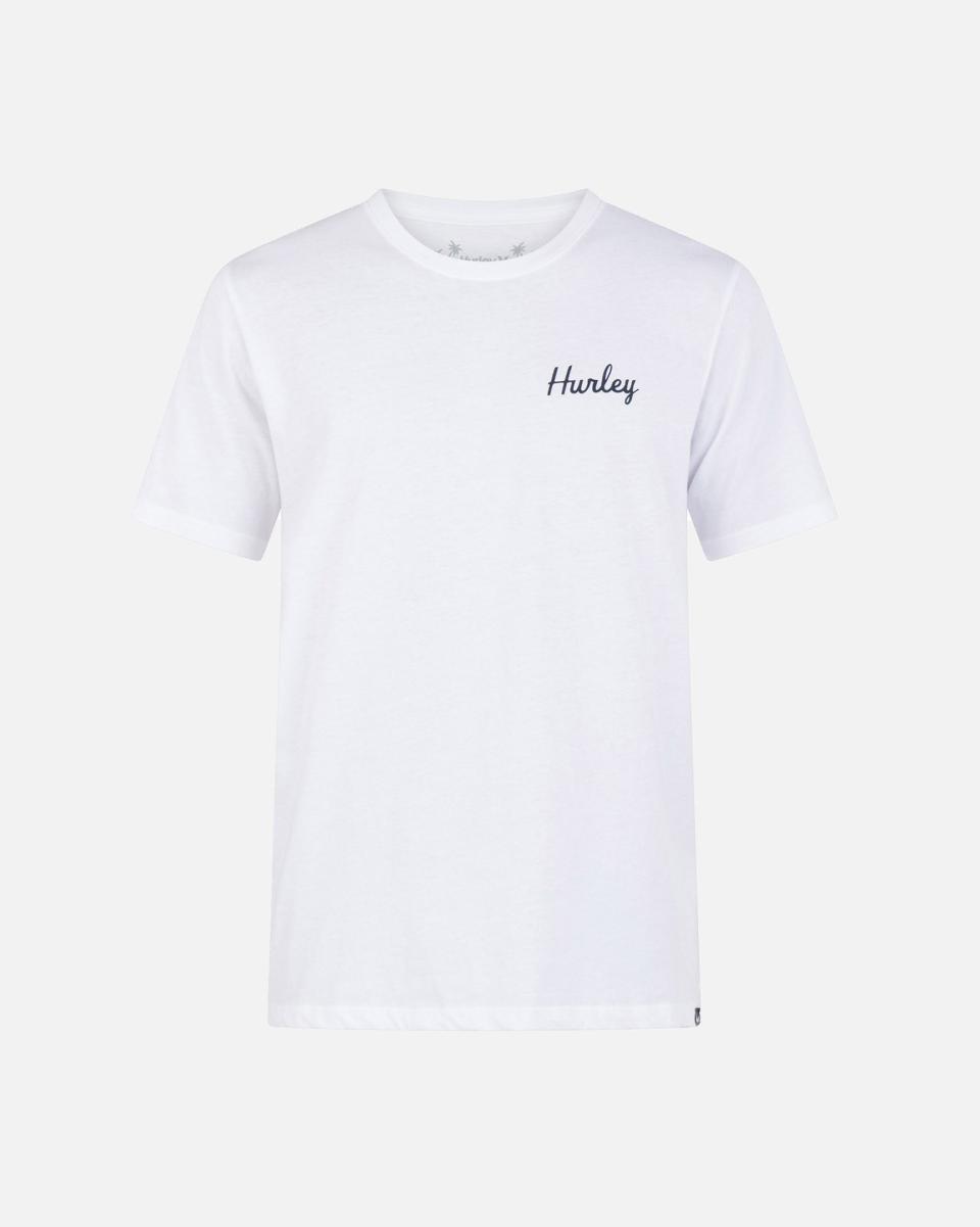 White Intuitive Men Tshirts & Tops Everyday Hurley's Short Sleeve Tee