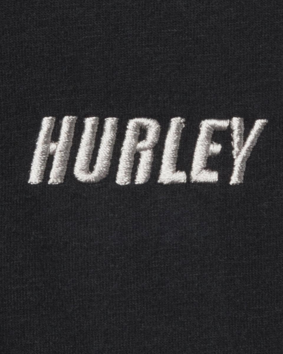 Black Hurley Men Tshirts & Tops H2O-Dri Ace Short Sleeve Polo Handcrafted - 2