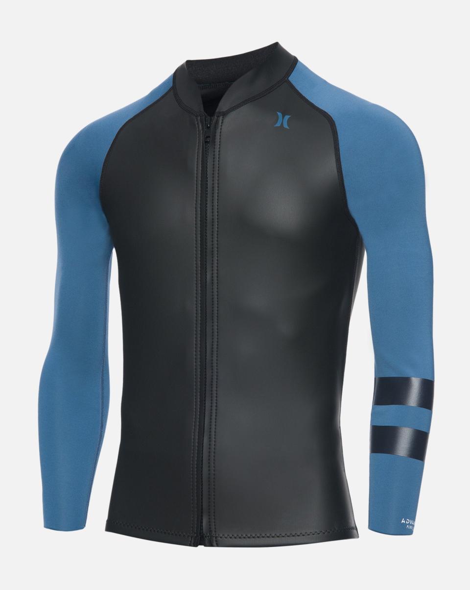 Wetsuits Hurley Advantage Plus 1/1Mm Zip Jacket Innovative Thunderstorm Men - 1