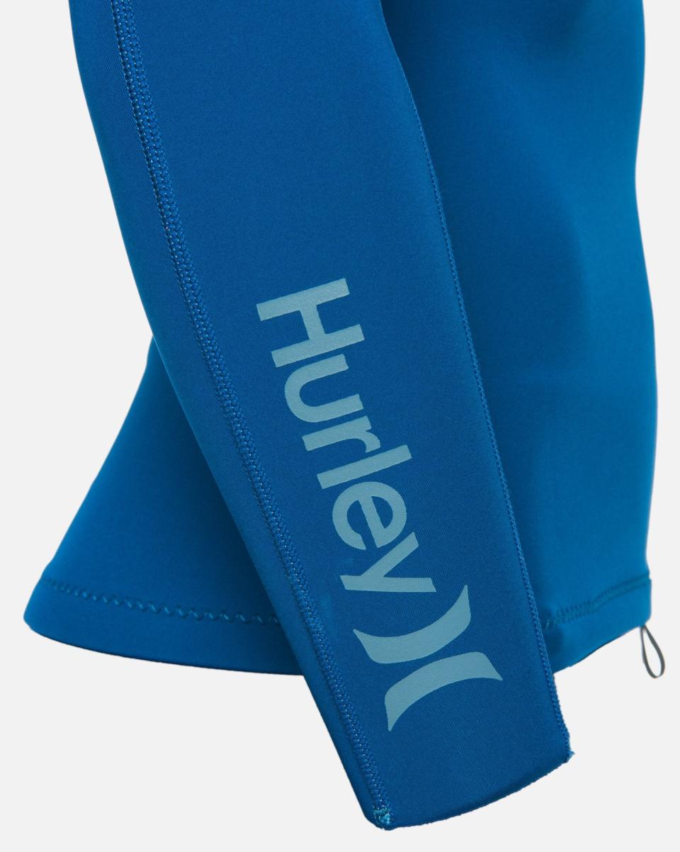 Men Hurley Blue Force Advantage Plus 1/1Mm Jacket Wetsuits Performance - 4