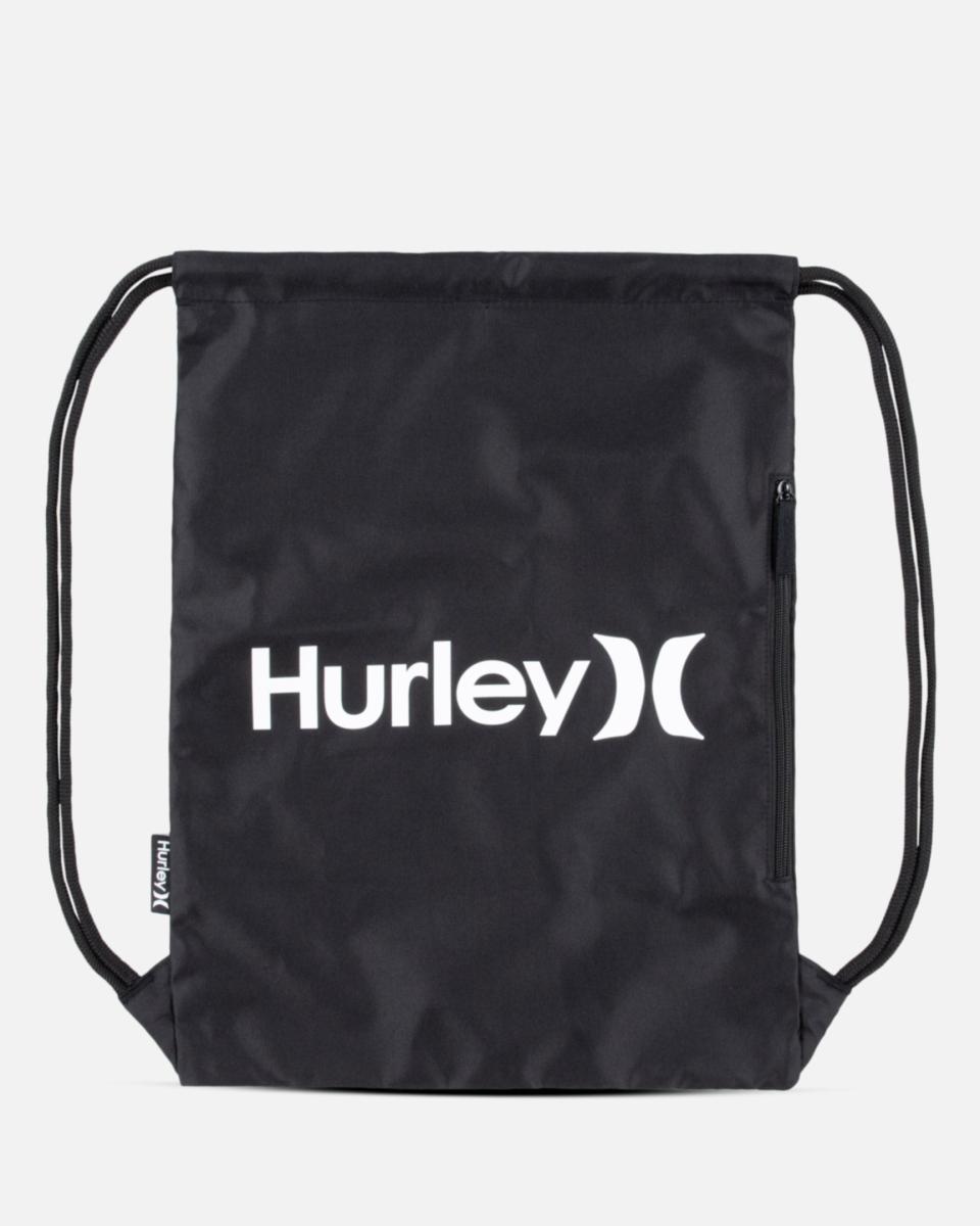 Black Hats & Accesories Hurley One & Only Logo Gym Sack Men Energy-Efficient
