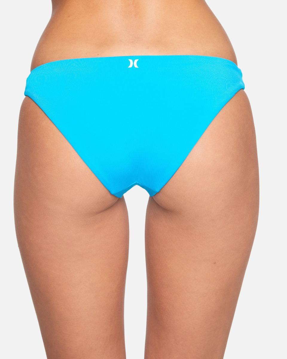 Carissa Moore Collection - Solid Moderate Bikini Bottom Women High Tide Hurley Cozy Swim - 3
