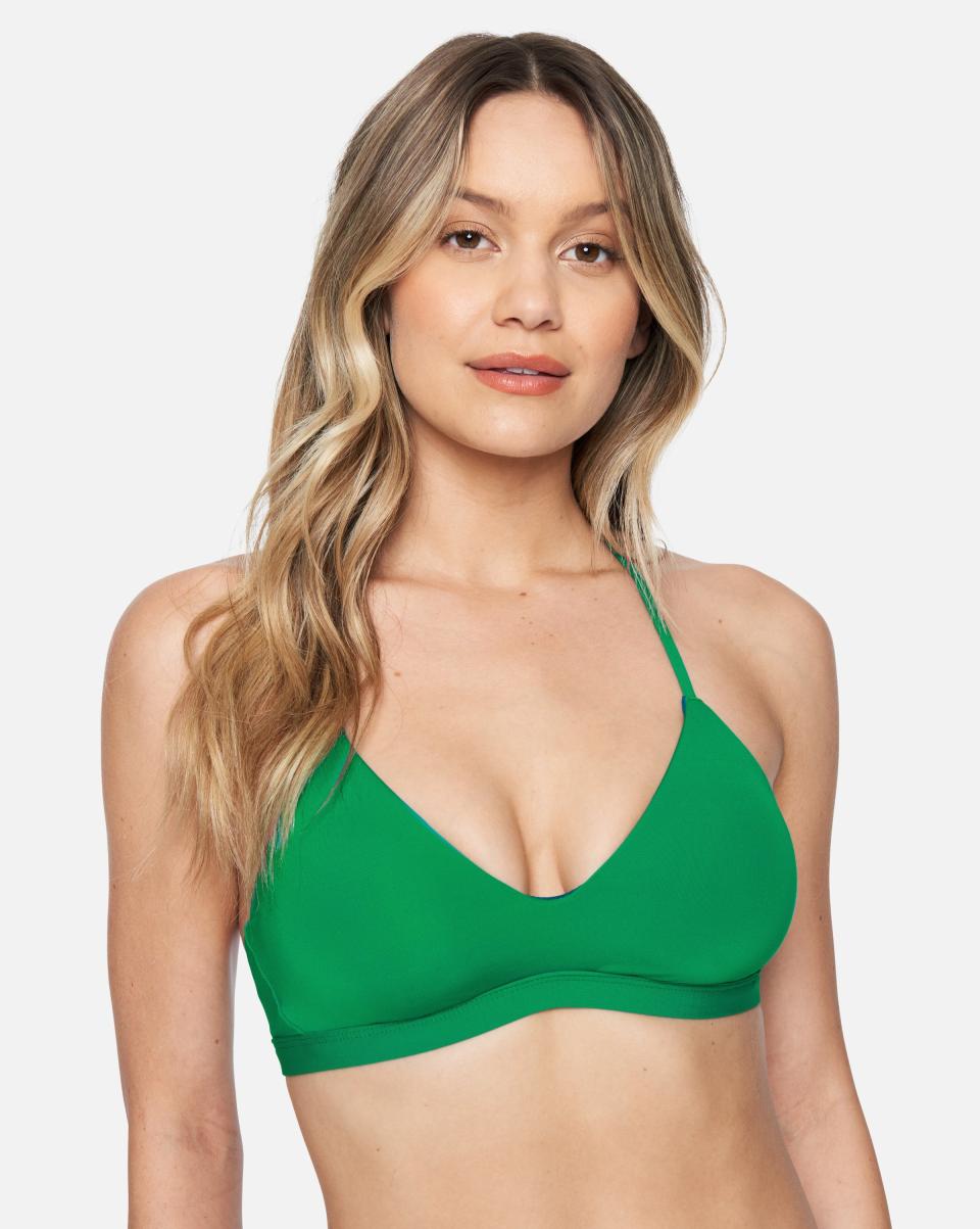 Hurley Ocean Women Swim Online Solid Adjustable Bikini Top