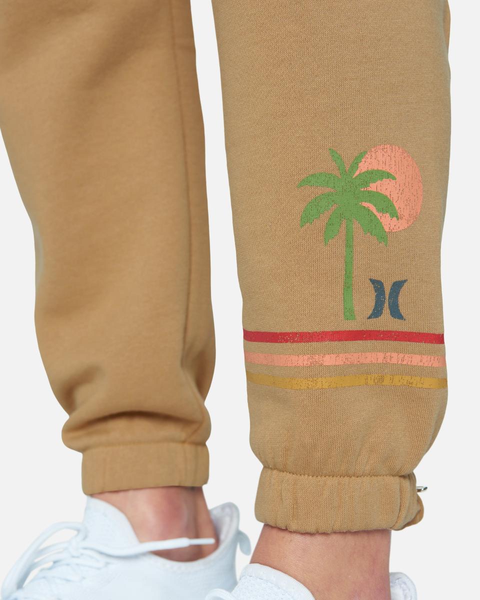 Iced Coffee Quality Shorts & Bottoms 77 Colors Fleece Jogger Women Hurley - 4