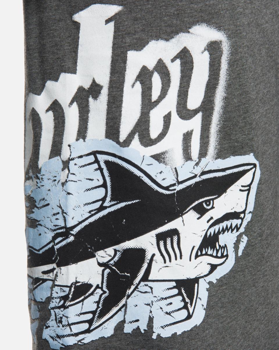 Flash Sale Kids Hurley Charcoal Heather Tshirts Boys' Ss Shark Tee - 3