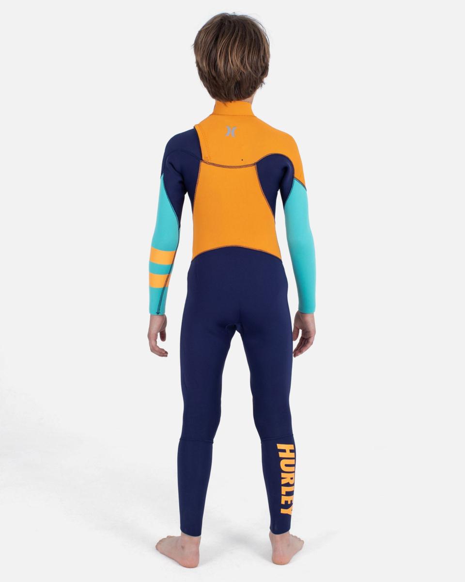 Kids Flag Blue Wetsuits Kids Advantage 3/2Mm Fullsuit Expert Hurley - 1
