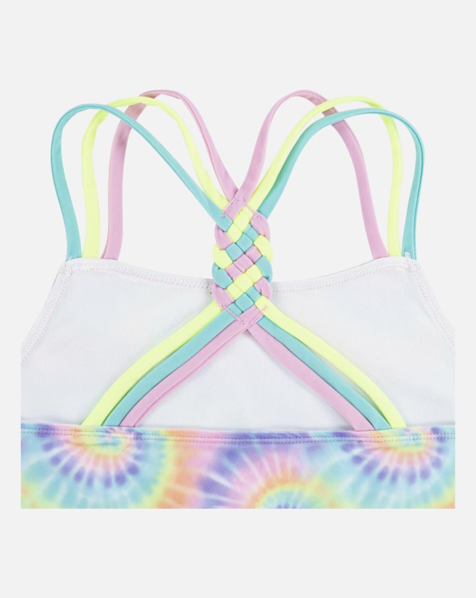 Kids Multi Girls' Braided Multi Strap Bikini Set Swimwear Clean Hurley - 2