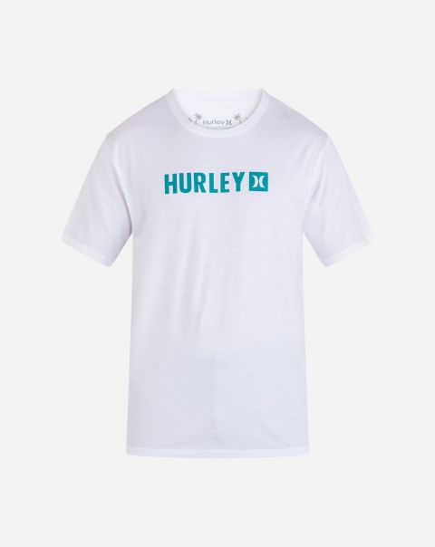 Serene Hurley Logo Shop Men Everyday The Box Short Sleeve Tee White