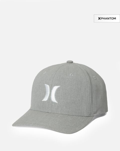 Hurley Manifest Phantom Resist Hat Grey Logo Shop Men