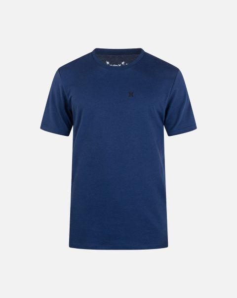 Blue Void Men Logo Shop Everyday Explore Icon Short Sleeve Tee Hurley Energy-Efficient