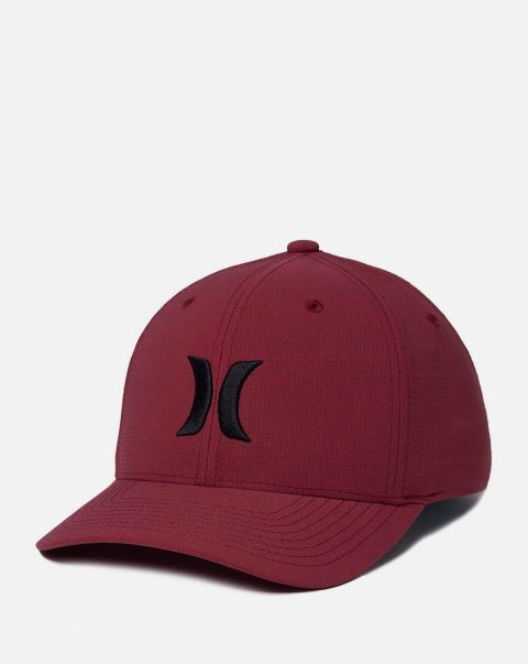 Men Long-Lasting Phantom Resist Hat University Red Hurley Logo Shop