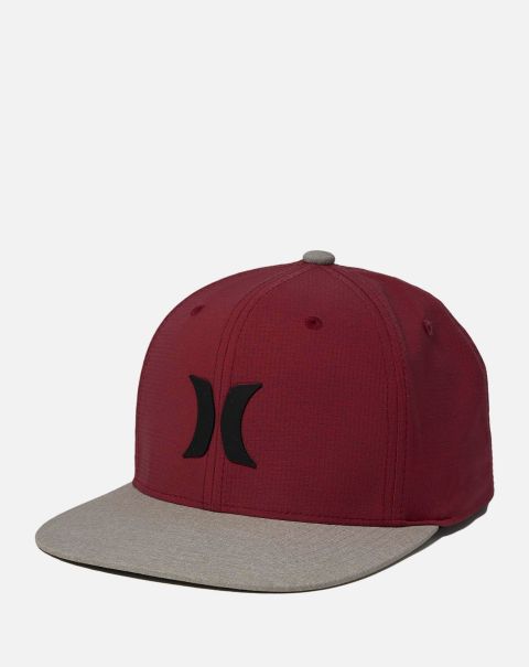 Implement Logo Shop Men University Red Hurley Phantom Core Hat