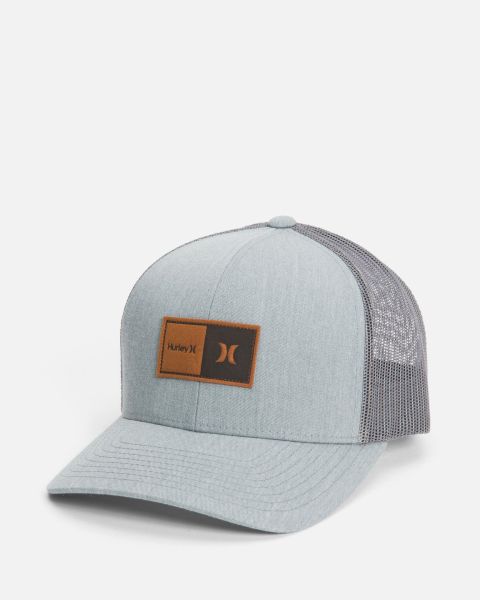 Wolf Grey Fairway Trucker Hat Affordable Men Logo Shop Hurley