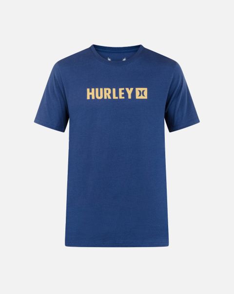 Abyss Efficient Logo Shop Everyday The Box Short Sleeve Tee Men Hurley
