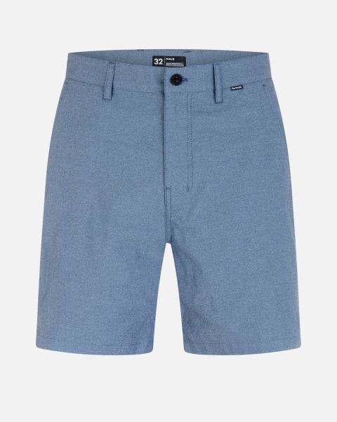 Shorts & Pants Hurley Men Medium Blue H2O-Dri Vapor Chino 19