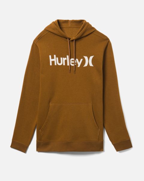 Tshirts & Tops Men One And Only Fleece Pullover Dynamic Hurley Bronzed