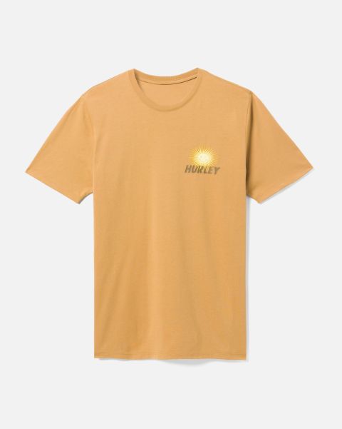 Top Earthstone Tshirts & Tops Everyday Explore Happy Sun Guy T-Shirt Hurley Men