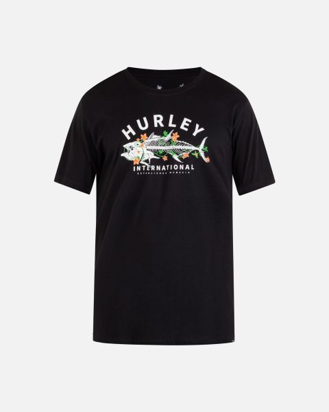 Fire Sale Everyday Fish Food Short Sleeve Tee Men Tshirts & Tops Hurley Black