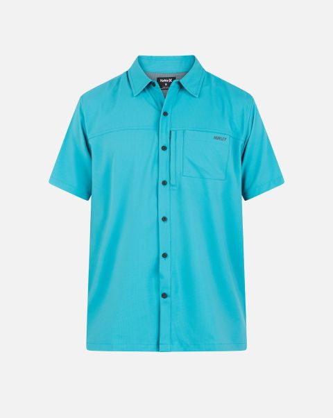 Seadoo Implement Men H2O-Dri Rincon Sierra Short Sleeve Shirt Hurley Tshirts & Tops