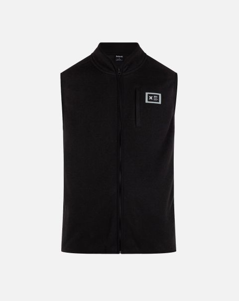 Best Black Multi Tshirts & Tops Mesa Ridgeline Zip Vest Men Hurley