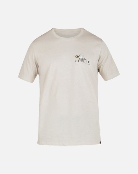Bone Tshirts & Tops Seamless Men Hurley Everyday American Bird Short Sleeve Shirt