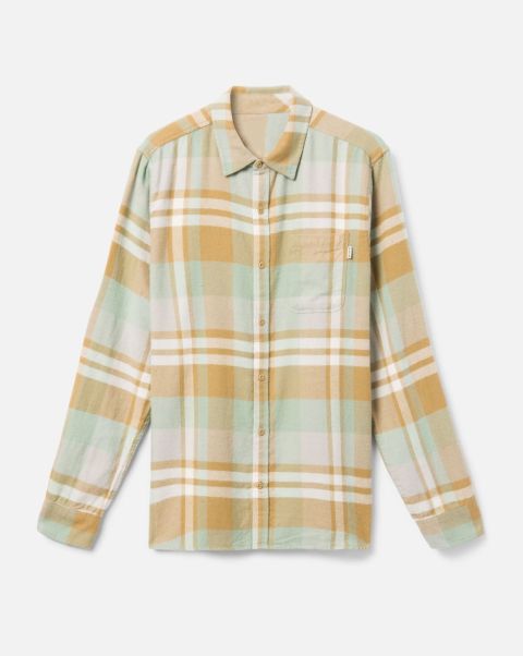 Refashion Tshirts & Tops Portland Organic Flannel Shirt Hurley Men Golden Doodle