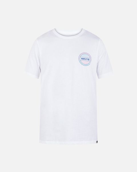 White Limited Tshirts & Tops Men Everyday Vortex Short Sleeve Shirt Hurley