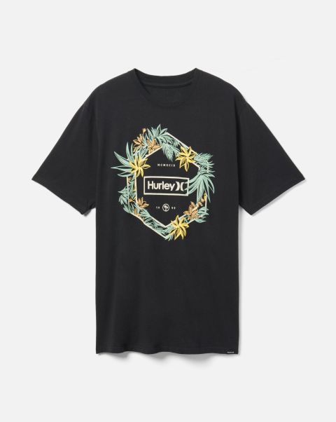 Tshirts & Tops Organic Men Black Everyday Jungler T-Shirt Hurley