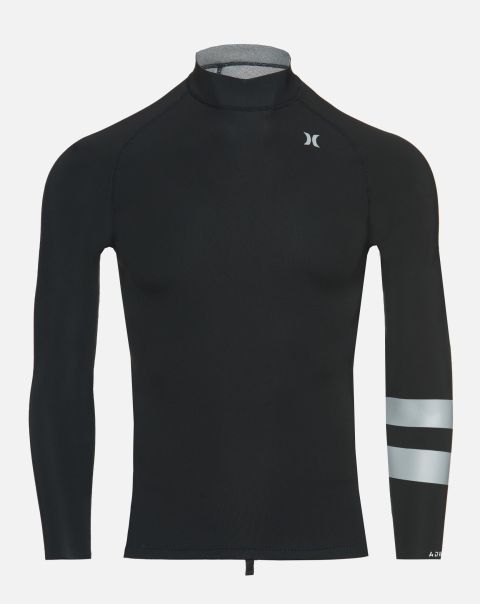 Hurley Men Mens Advantage 1/1Mm Jacket Wetsuits Black Innovative