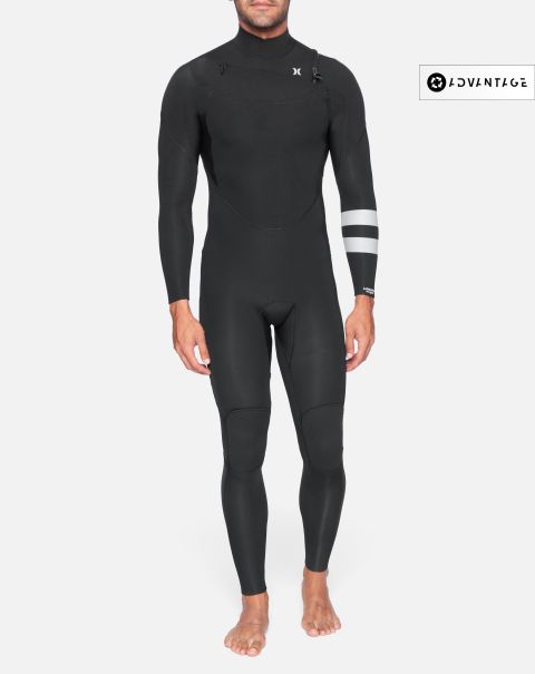 Black Wetsuits Hurley Mens Advantage Plus 4/3Mm Fullsuit Men Bargain