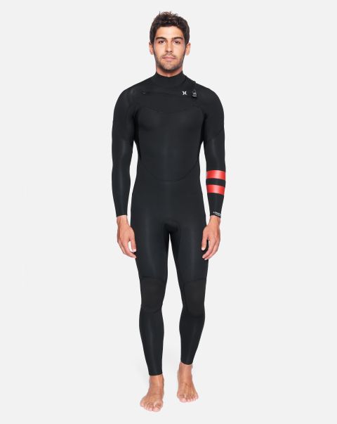 Black Wetsuits Compact Advantage Plus 3/2Mm Fullsuit Men Hurley
