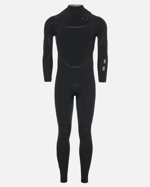 Black Advantage Max 3/2Mm Fullsuit Ignite Wetsuits Hurley Men