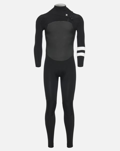 Men Wetsuits Hurley Black Order Advantage Plus 3/2Mm Fullsuit