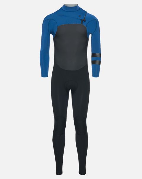 Mystic Navy Wetsuits Men Clearance Hurley Advantage Plus 3/2Mm Fullsuit