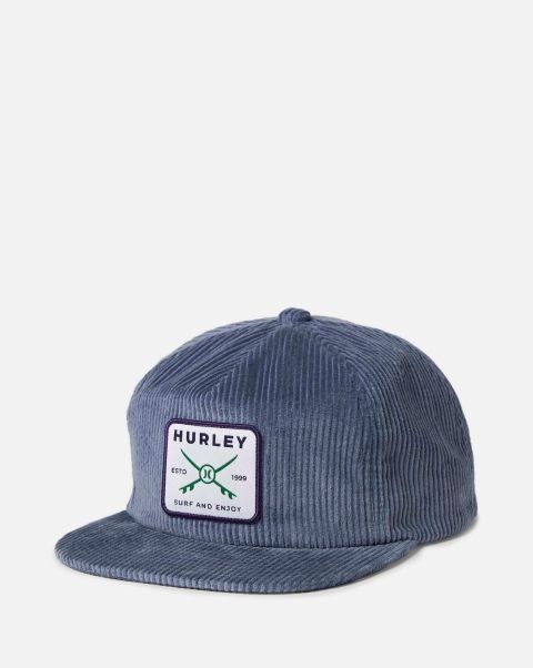 Men Hurley Hats & Accesories Half Blue Tri Coast Hat Free