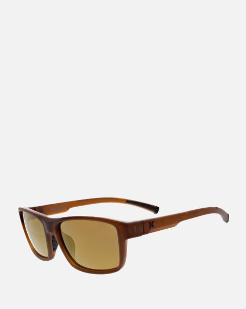 Hurley Beach Days Sunglasses Trusted Men Matte Brown Hats & Accesories