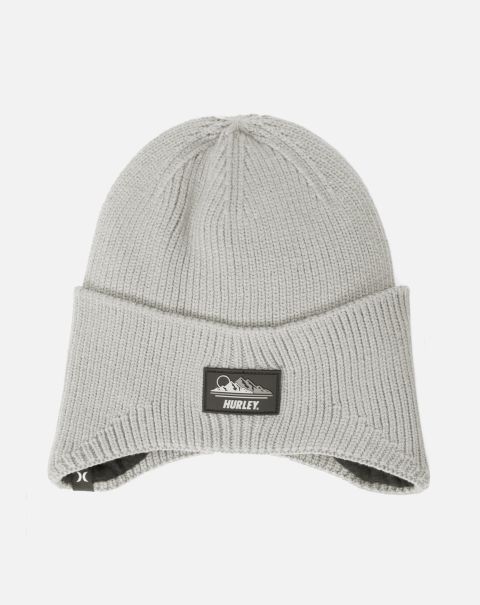 Hurley Hats & Accesories Exclusive North Peak Beanie Men Grey