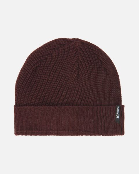 Tested Burgundy Max Cuff 2.0 Beanie Hats & Accesories Hurley Men