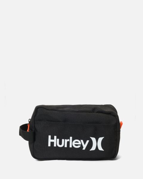 Men Easy Hurley The One And Only Small Item Travel Bag Hats & Accesories Black