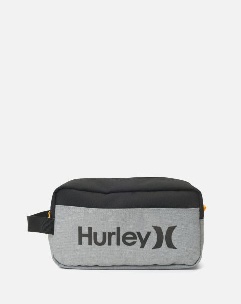Hurley Sale Men Dark Grey Heather The One And Only Small Item Travel Bag Hats & Accesories