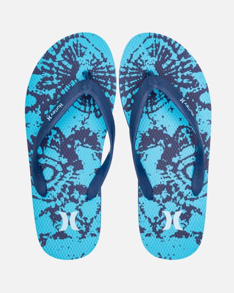 Hurricane Contemporary Hats & Accesories Hurley Men Icon Printed Sandals