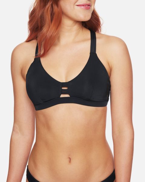 Lowest Ever Quick Dry Max Surf Top Hurley Swim Black Women