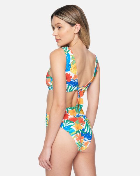 Swim Beach Botanic Multi Beach Botanic Cheeky High Waist Bikini Bottom Hurley Trendy Women