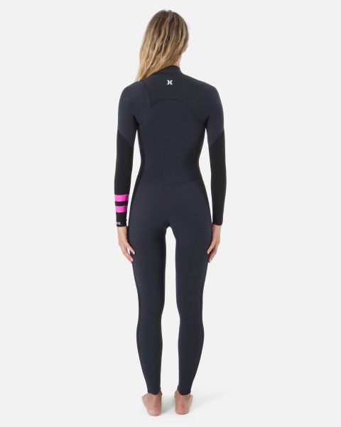 Womens Advantage Plus 4/3Mm Fullsuit Wetsuits Hurley Black/Graphite Women Blowout